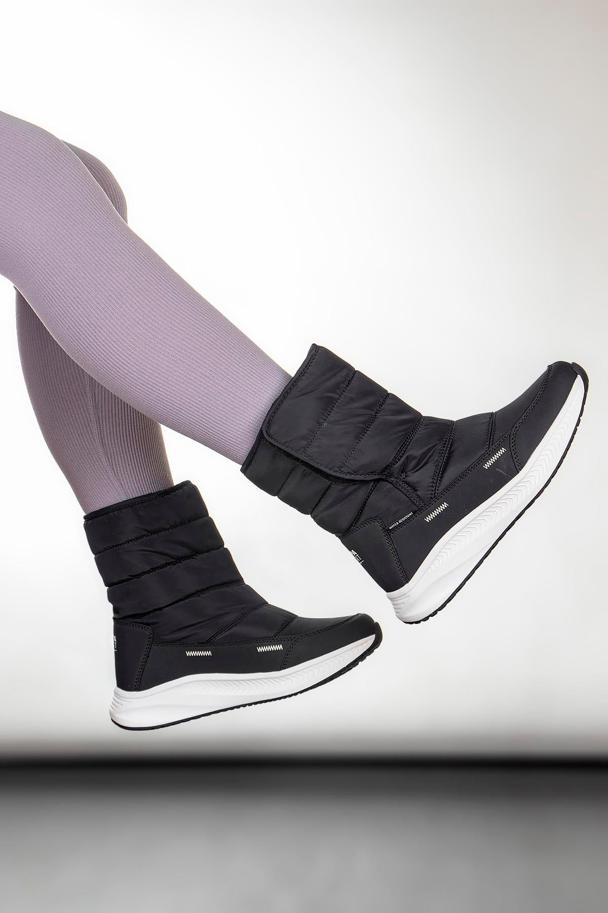 U.S. Polo Assn. Cal Polarlı Kaymaz Taban Cırtlı Kadın Bot