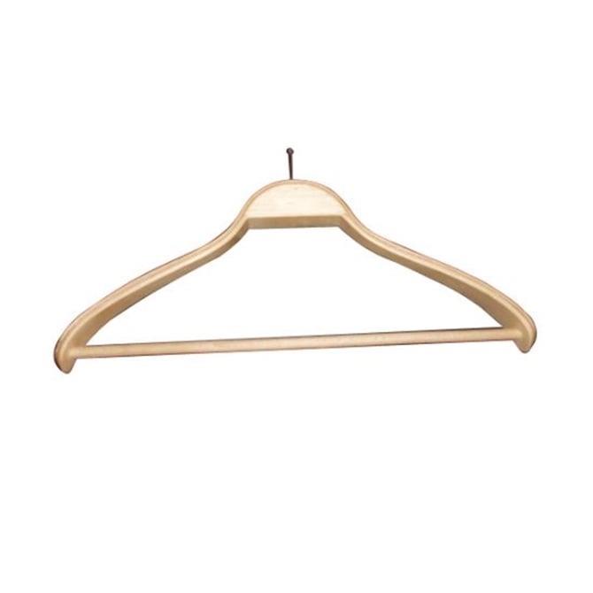 100 Adet Otel Tipi Elbise Askısı Otel Tipi Askı Lamine Takım Elbise Askısı Otel Tipi 45x4,5 cm