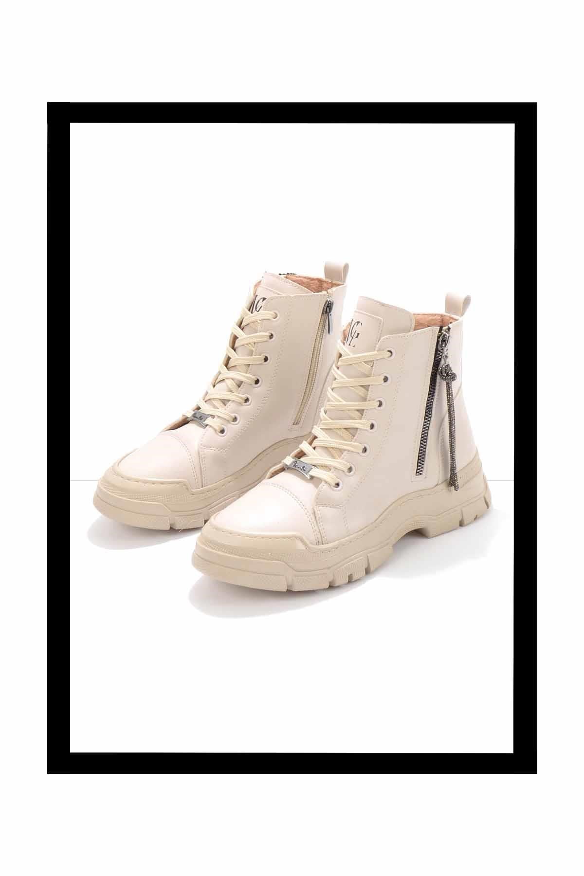 Bej  Kadın Bot & Bootie K02566008009