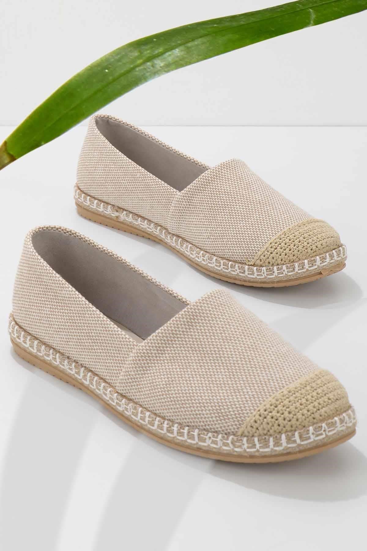 Bej  Kadın Espadril K01125010018