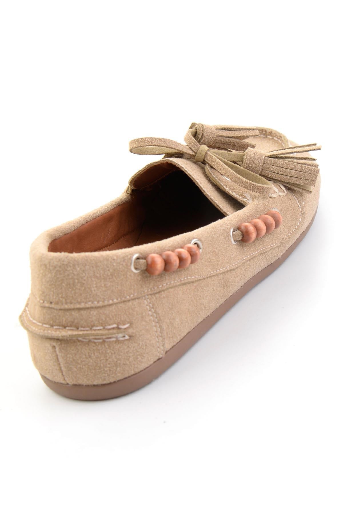 Bej  Kadın Loafer Ayakkabı K01936070072