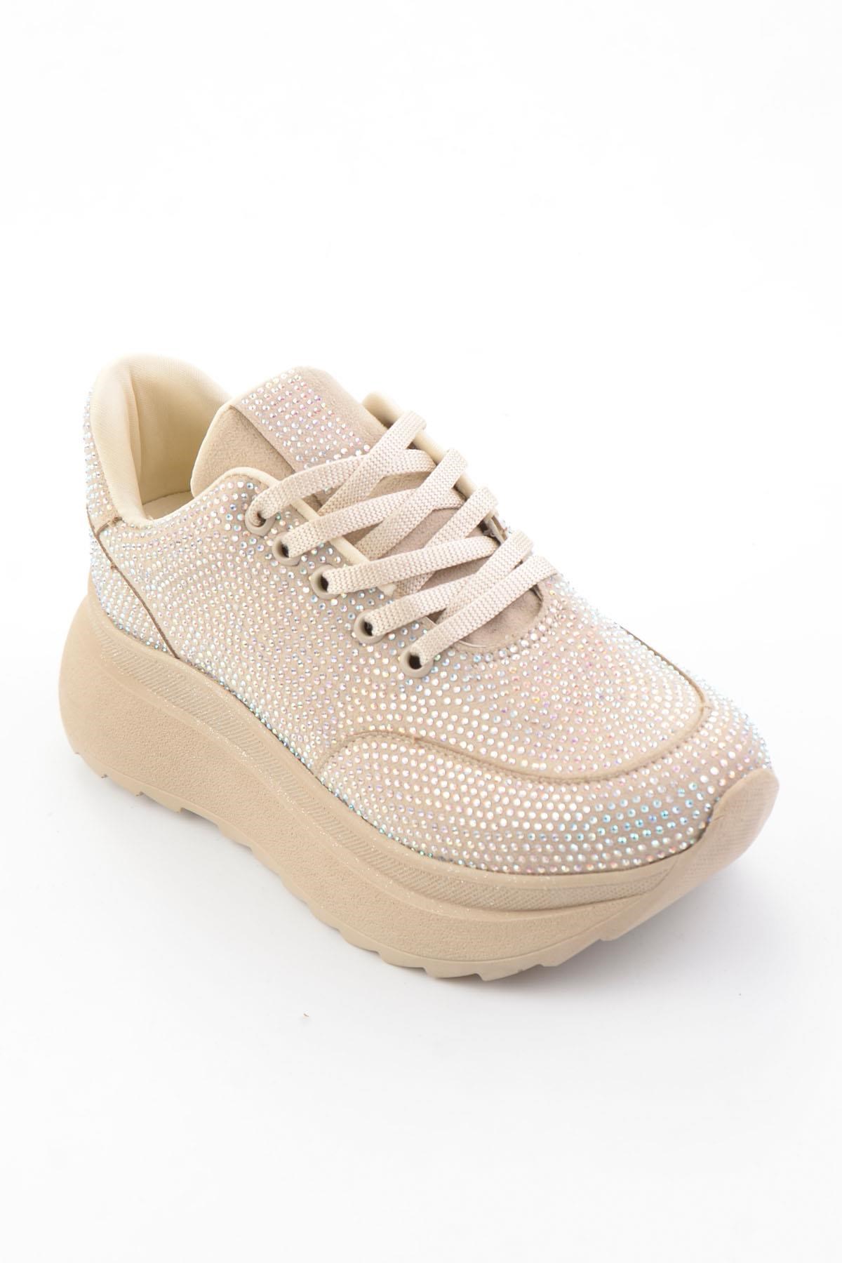 Bej  Kadın Sneaker K01709060387