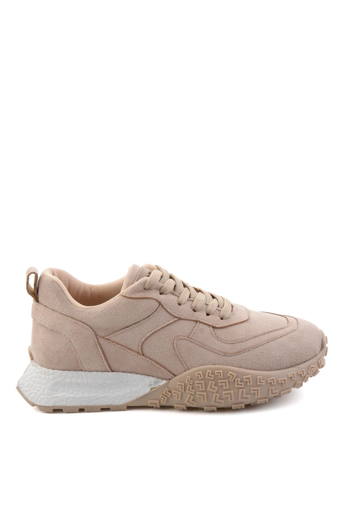 Bej Süet  Kadın Sneaker K01313004172