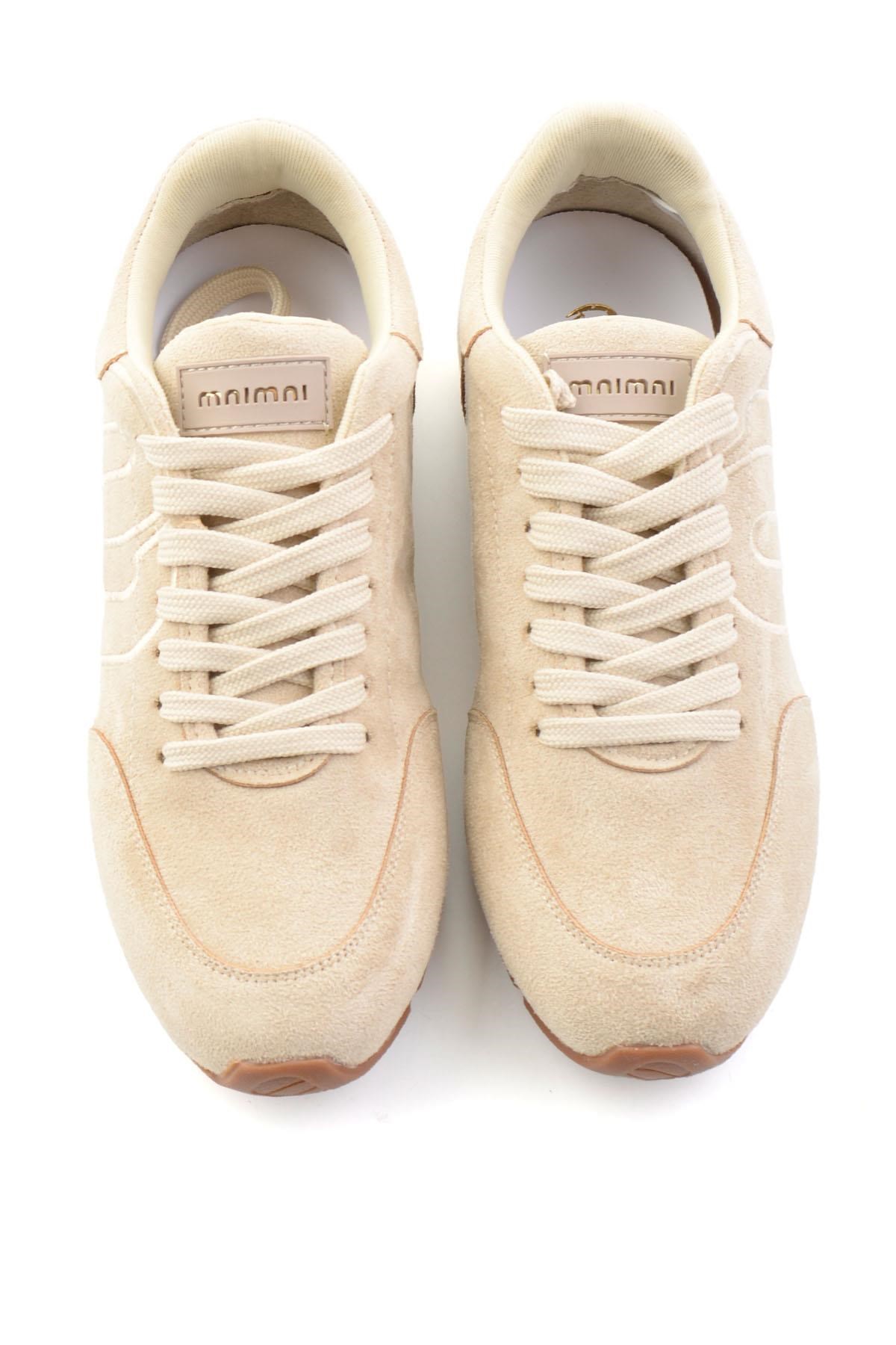 Bej Süet  Kadın Sneaker K01791074072