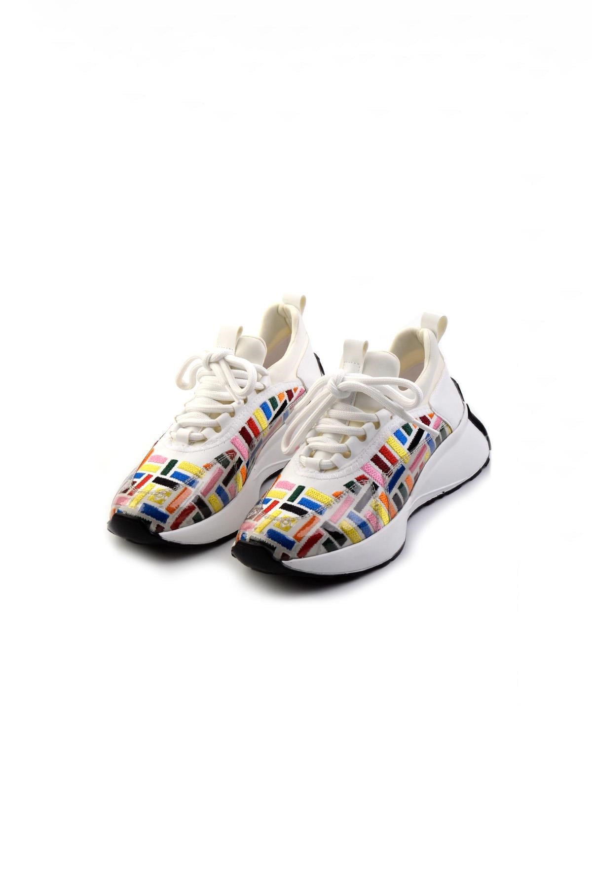 Beyaz  Kadın Sneaker K01140430809