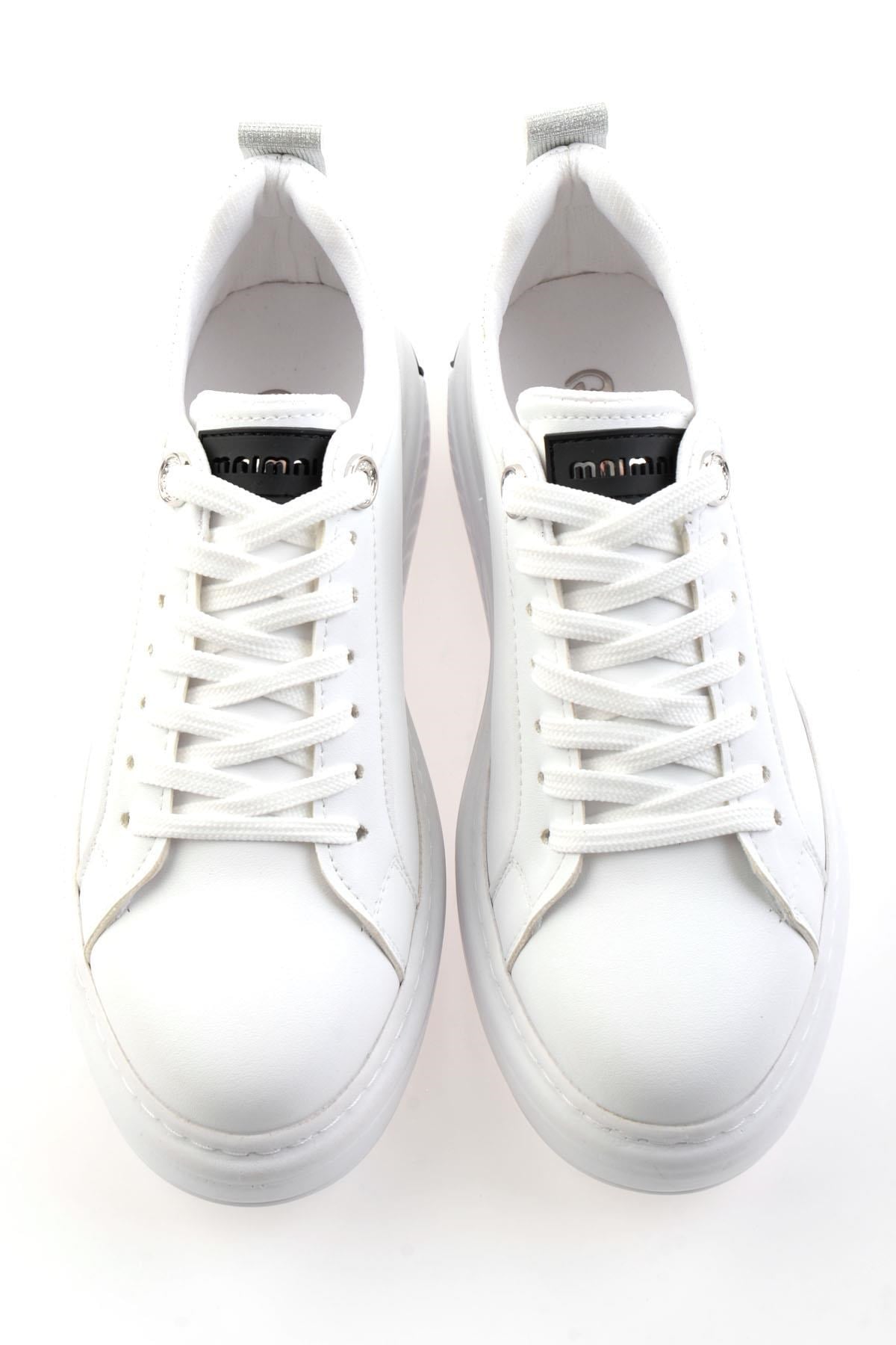 Beyaz  Kadın Sneaker K01377024109