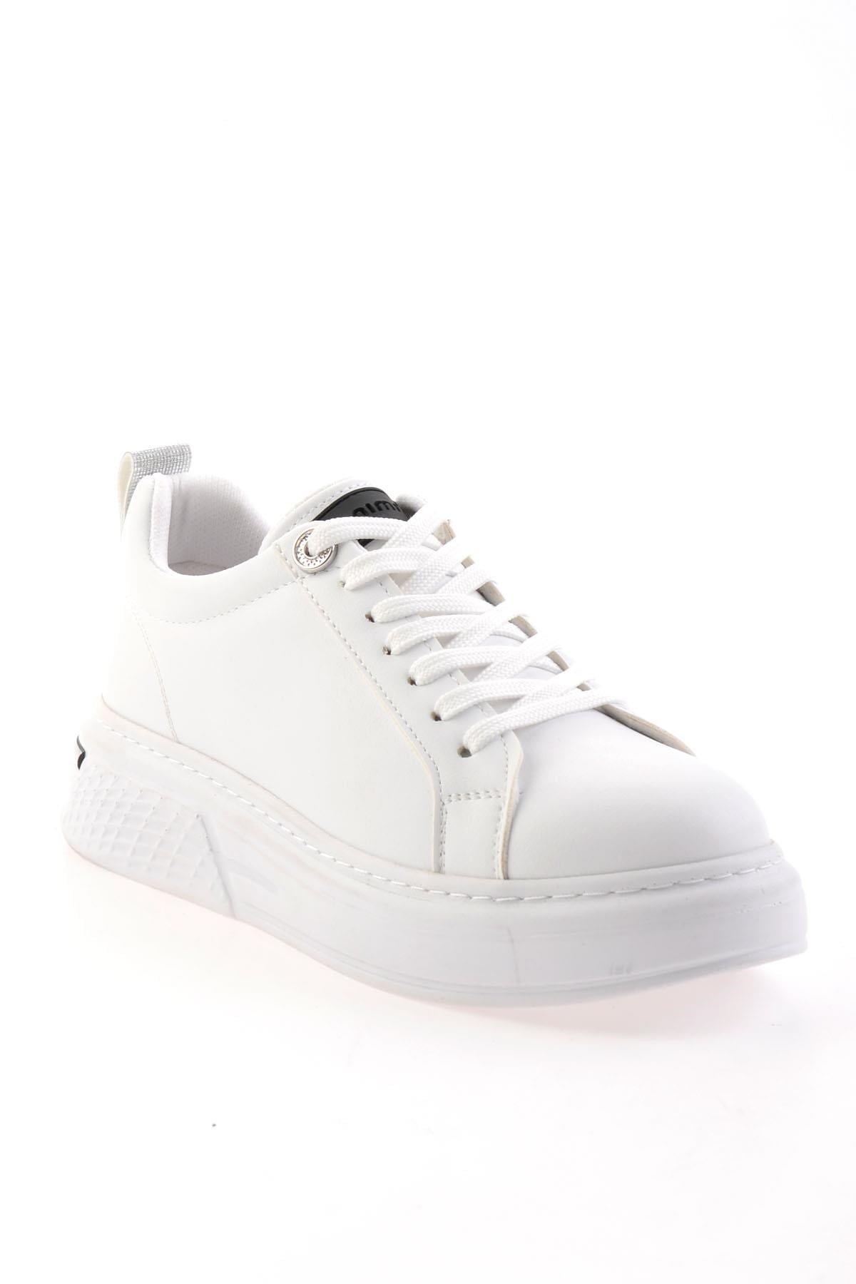 Beyaz  Kadın Sneaker K01377024109