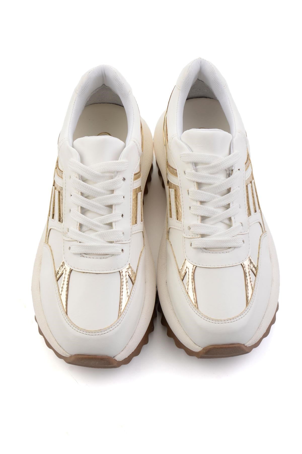 Beyaz  Kadın Sneaker K01791072909