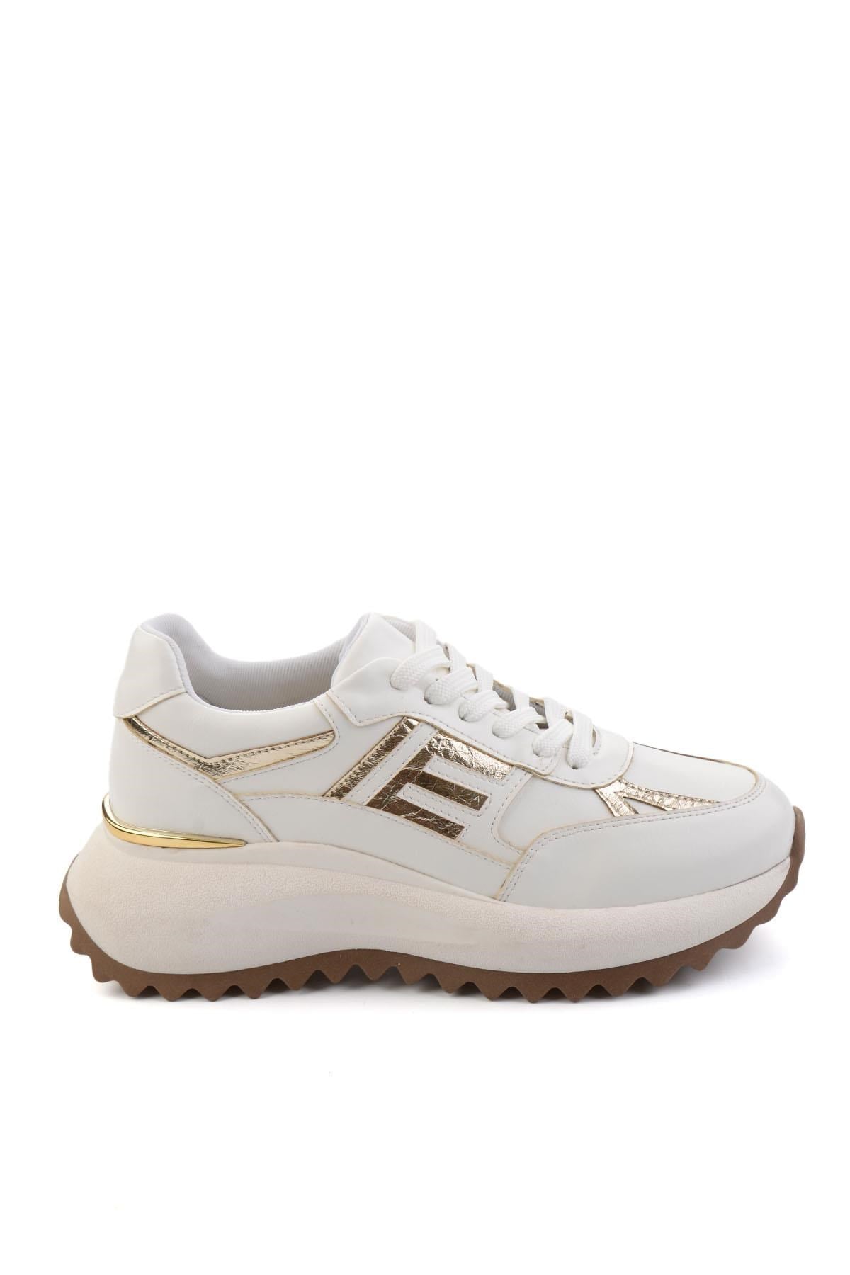 Beyaz  Kadın Sneaker K01791072909