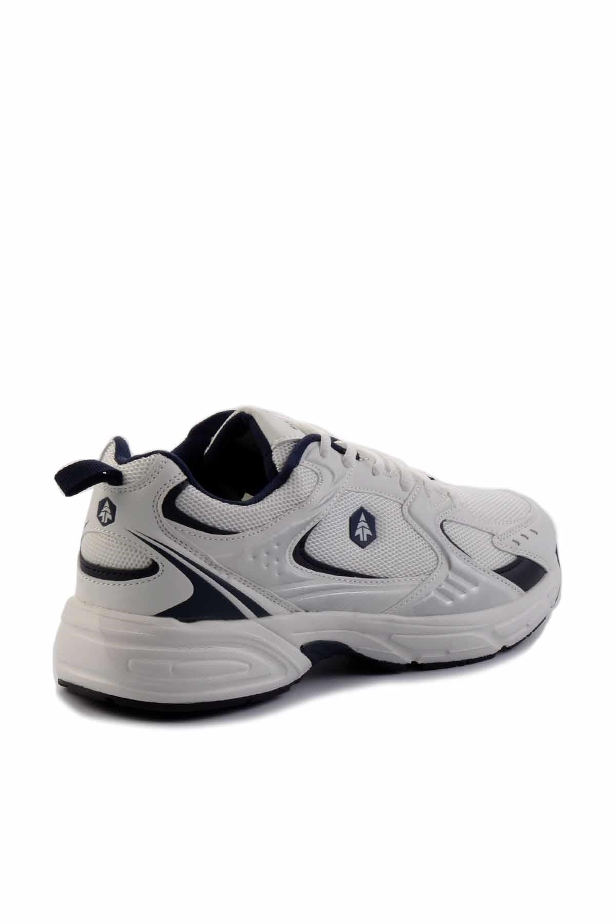 Beyaz Lacivert  Erkek Sneaker E01142314485