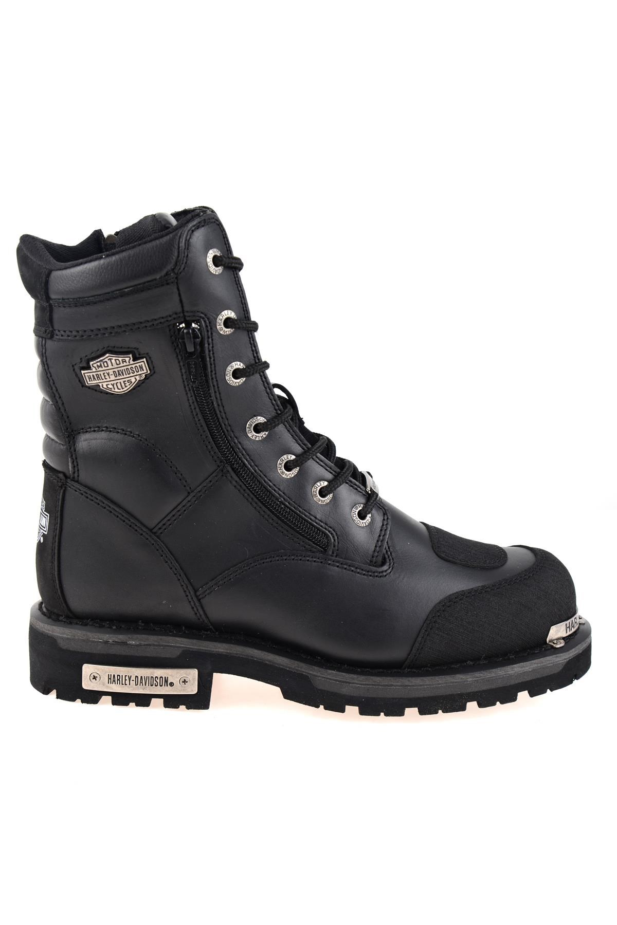 Black Hakiki Deri Erkek Bot & Bootie HD1777055203