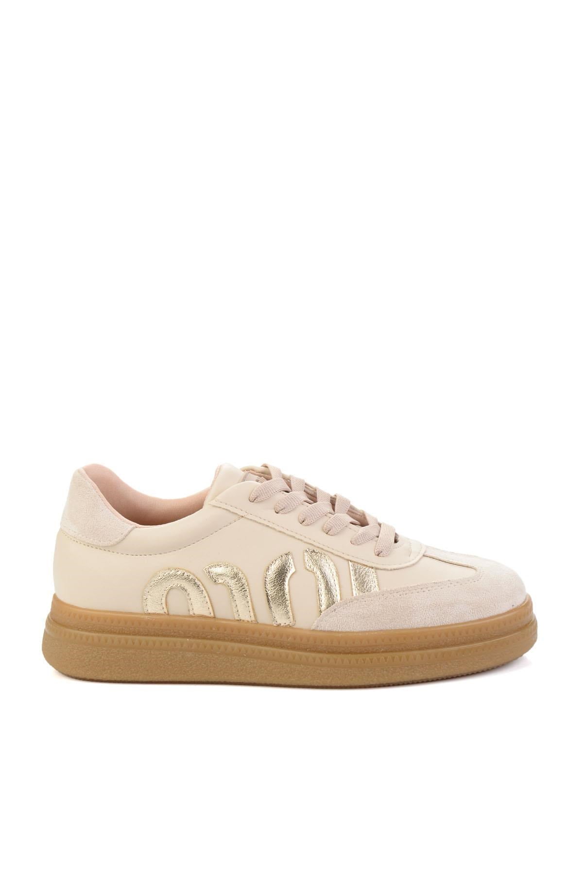 Ekru Bej  Kadın Sneaker K01179600009