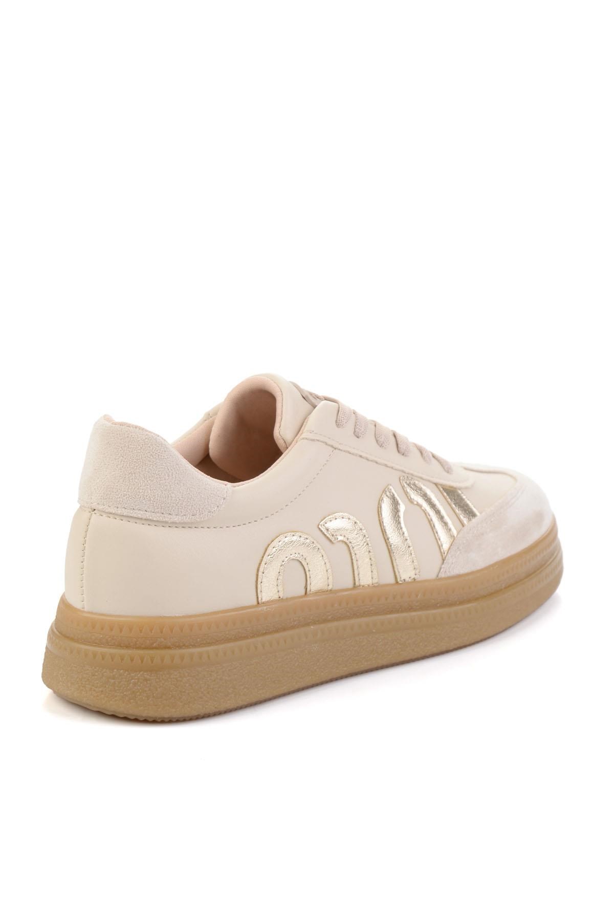 Ekru Bej  Kadın Sneaker K01179600009