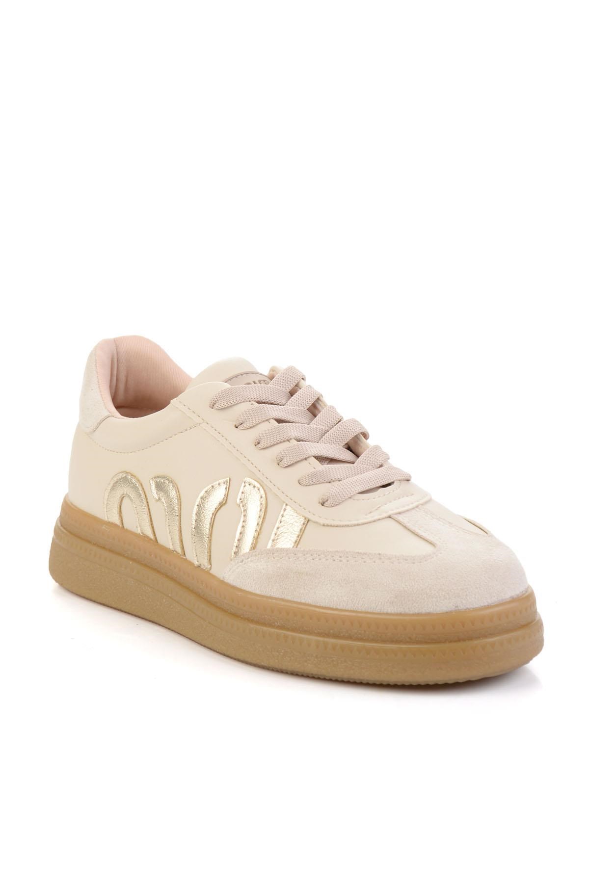 Ekru Bej  Kadın Sneaker K01179600009