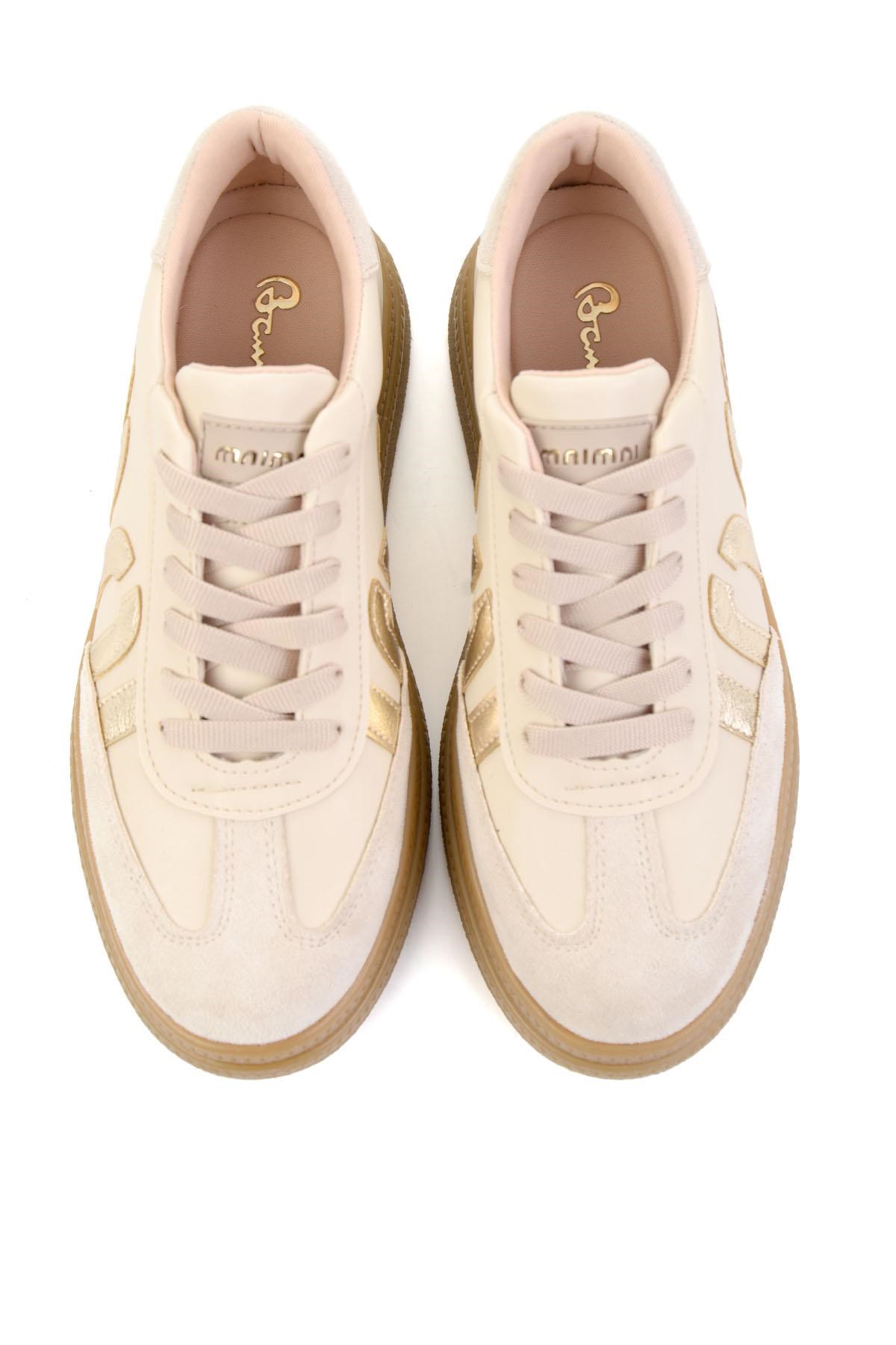 Ekru Bej  Kadın Sneaker K01179600009