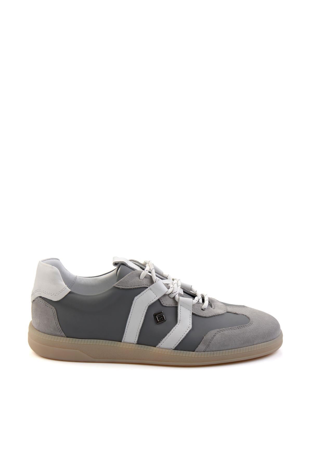 Gri Leather Erkek Sneaker E01075623902