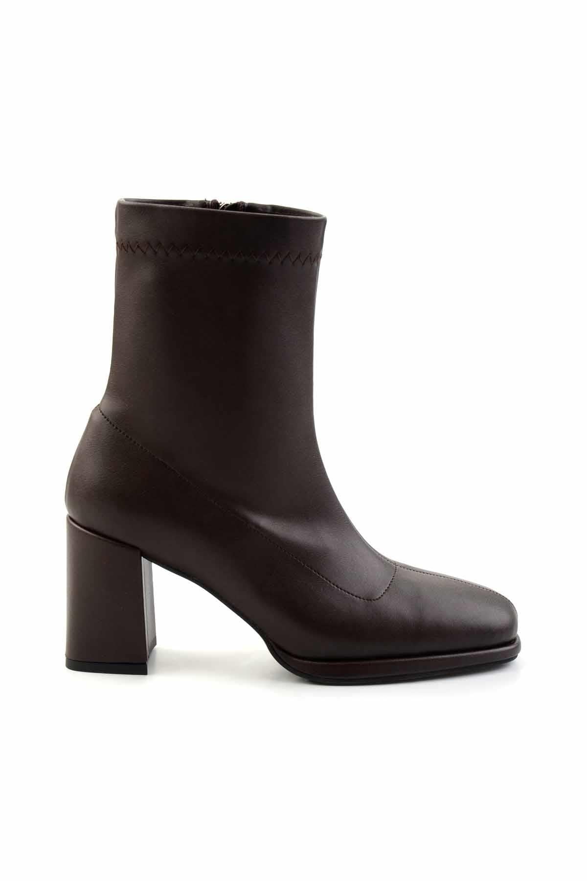 Kahve  Kadın Bot & Bootie K02527291209