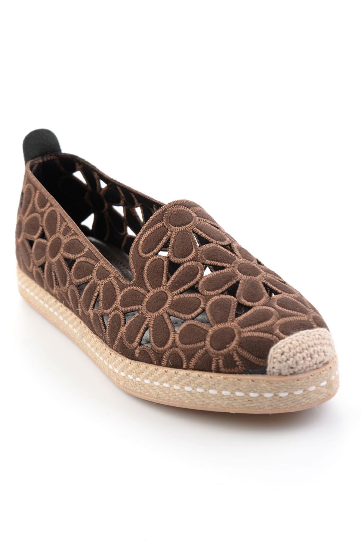 Kahve  Kadın Espadril K01117992302