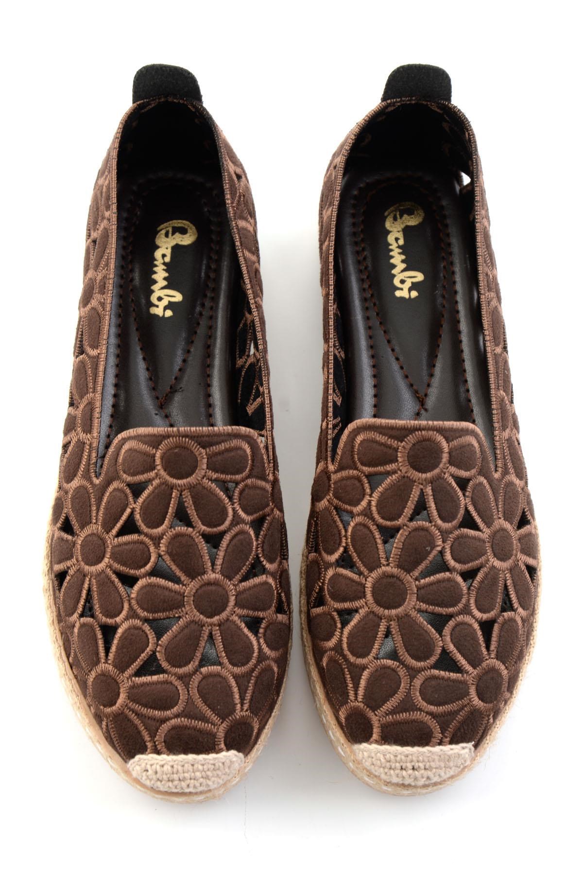Kahve  Kadın Espadril K01117992302