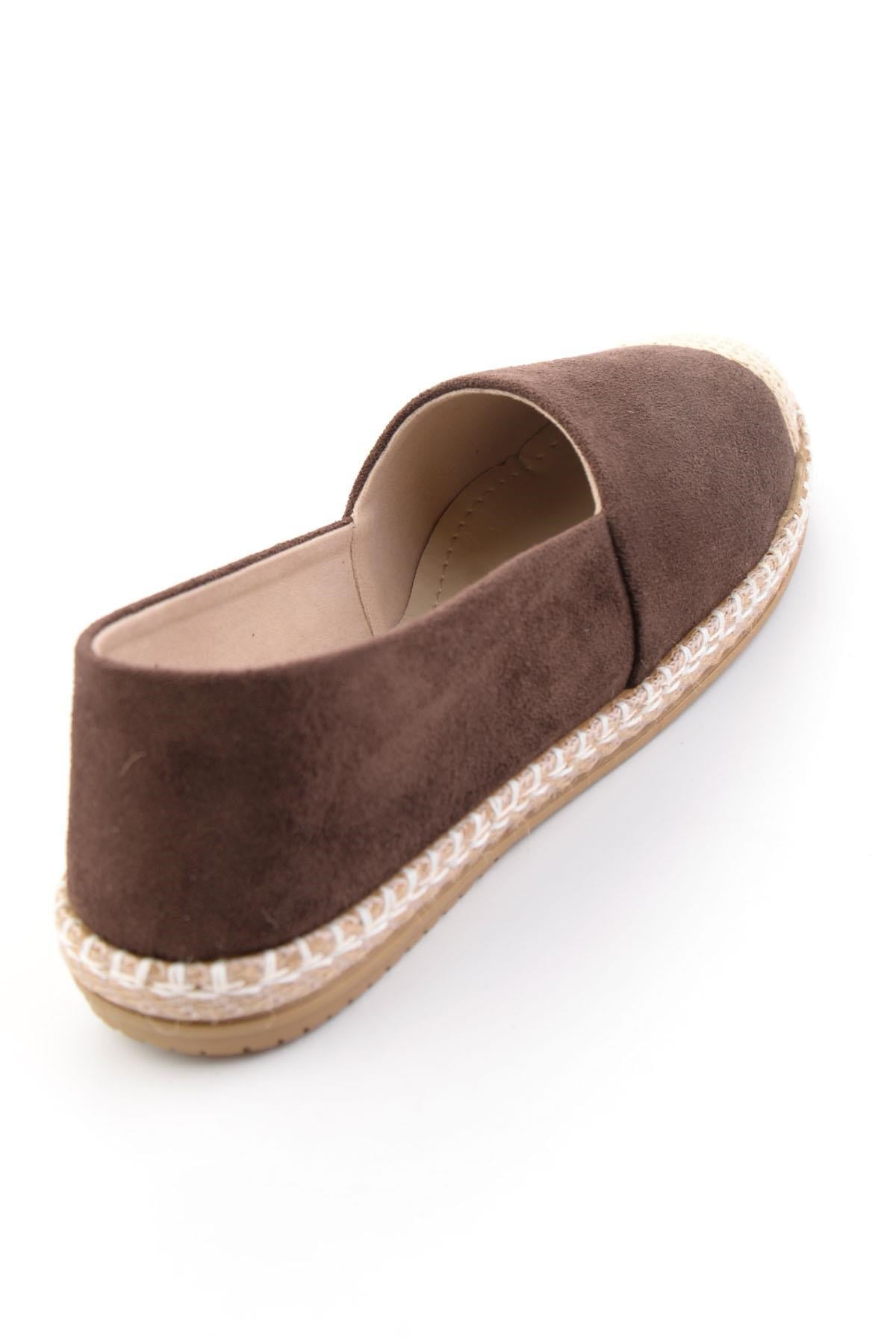 Kahve  Kadın Espadril K01125010372