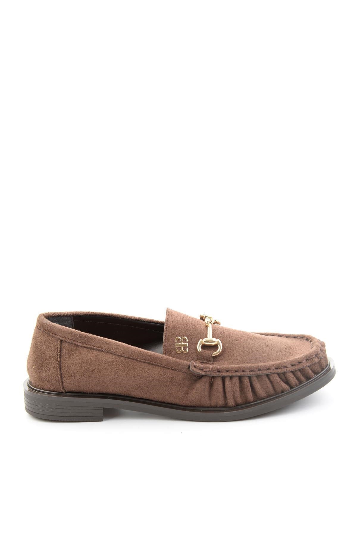 Kahve  Kadın Loafer Ayakkabı K01503520972