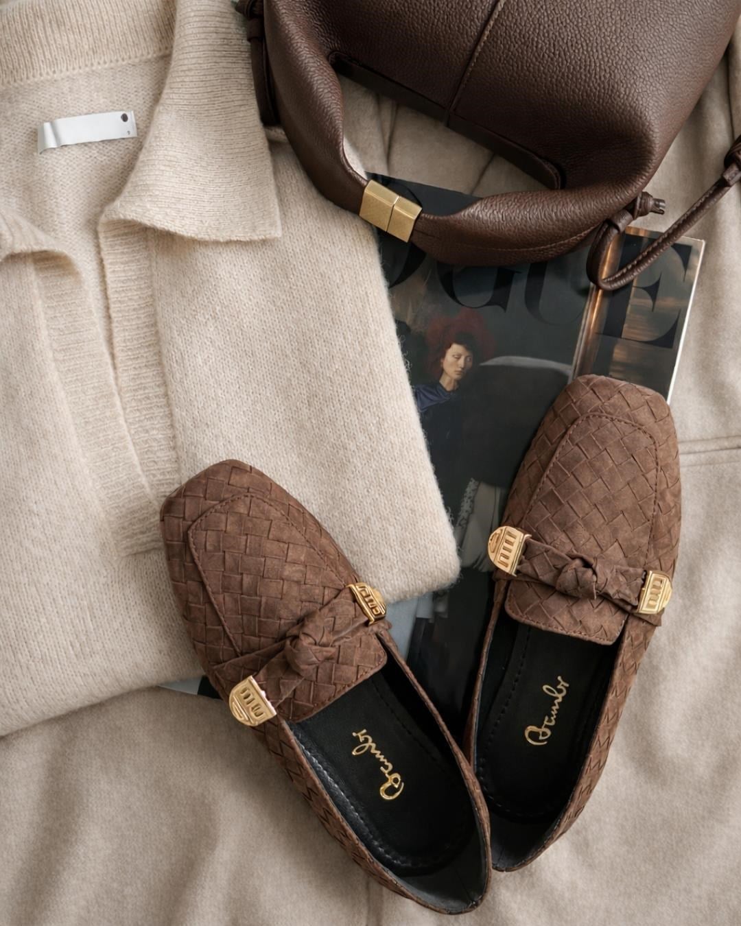 Kahve  Kadın Loafer Ayakkabı K01641022471