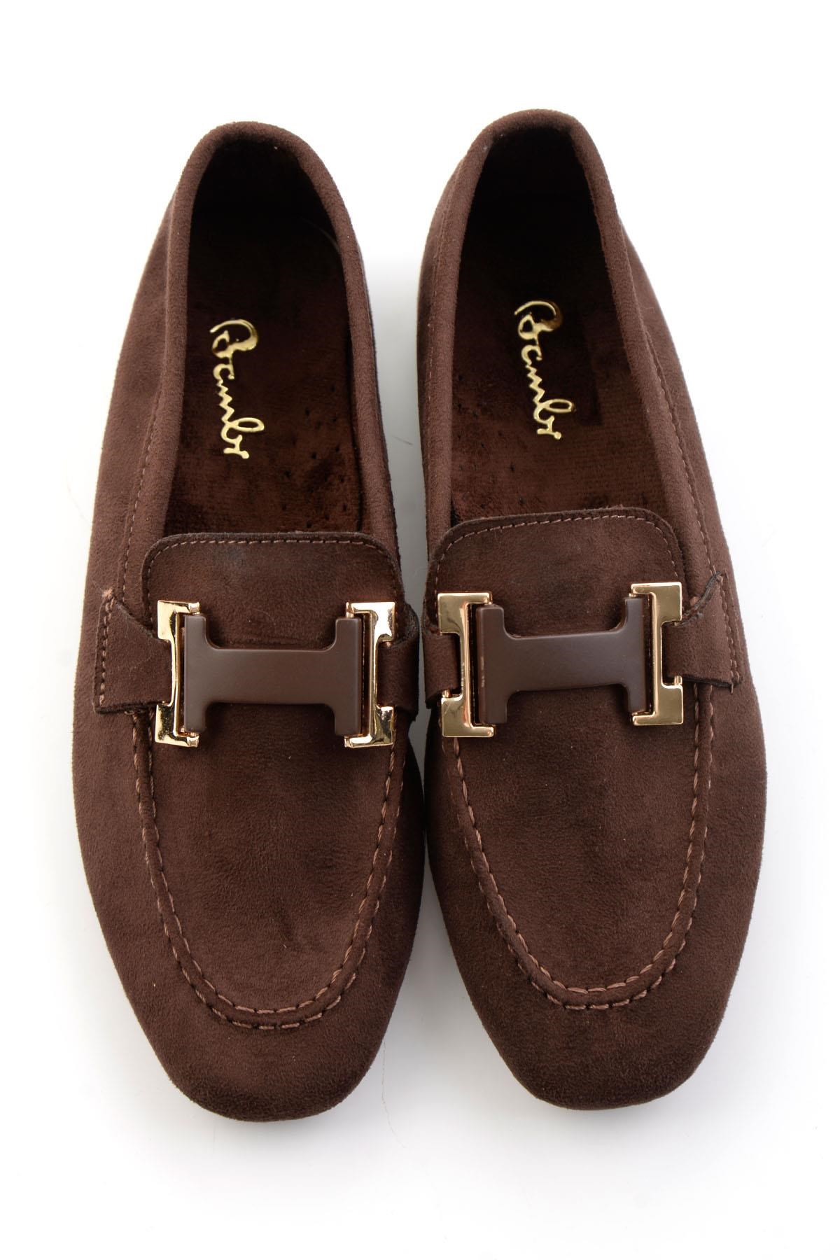 Kahve  Kadın Loafer Ayakkabı K01688012272