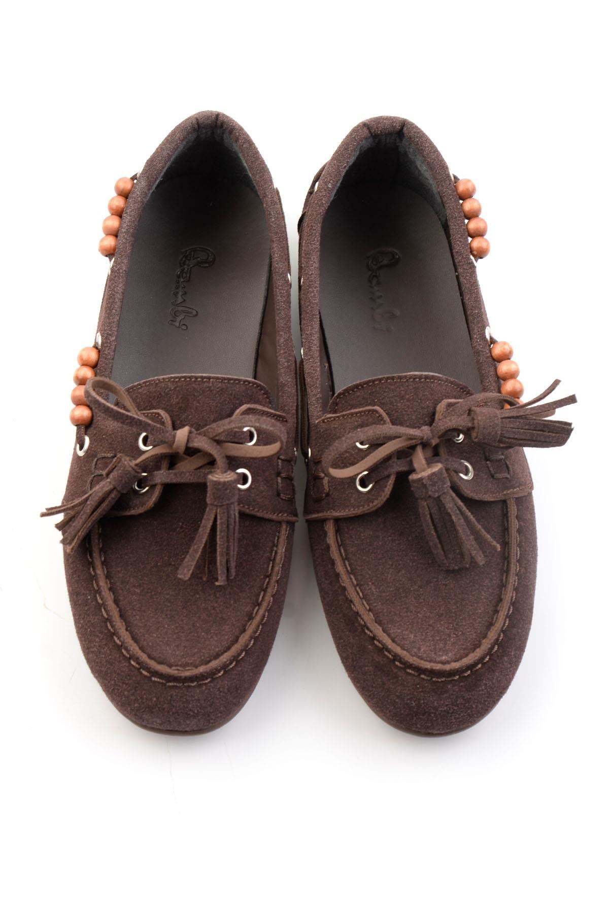 Kahve  Kadın Loafer Ayakkabı K01936070072