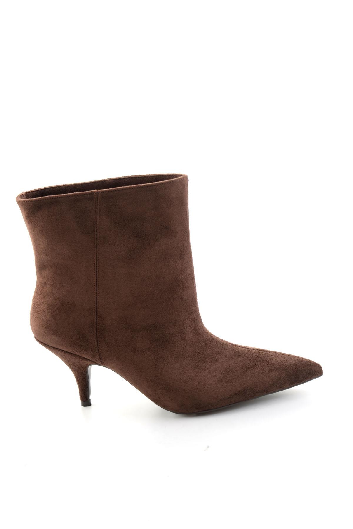 Kahve Süet  Kadın Bot & Bootie K02845071272