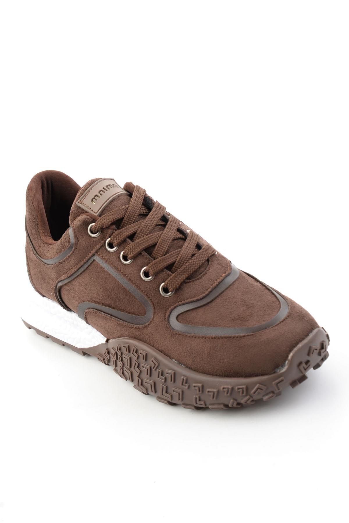Kahve Süet  Kadın Sneaker K01313003272