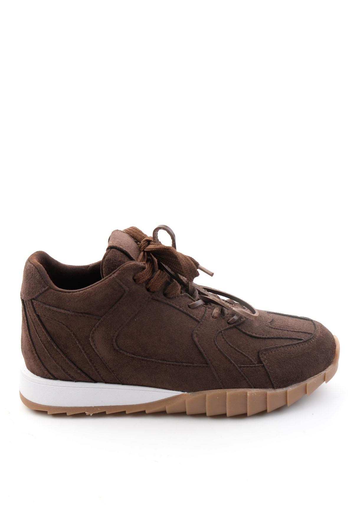 Kahve Süet  Kadın Sneaker K01791073272