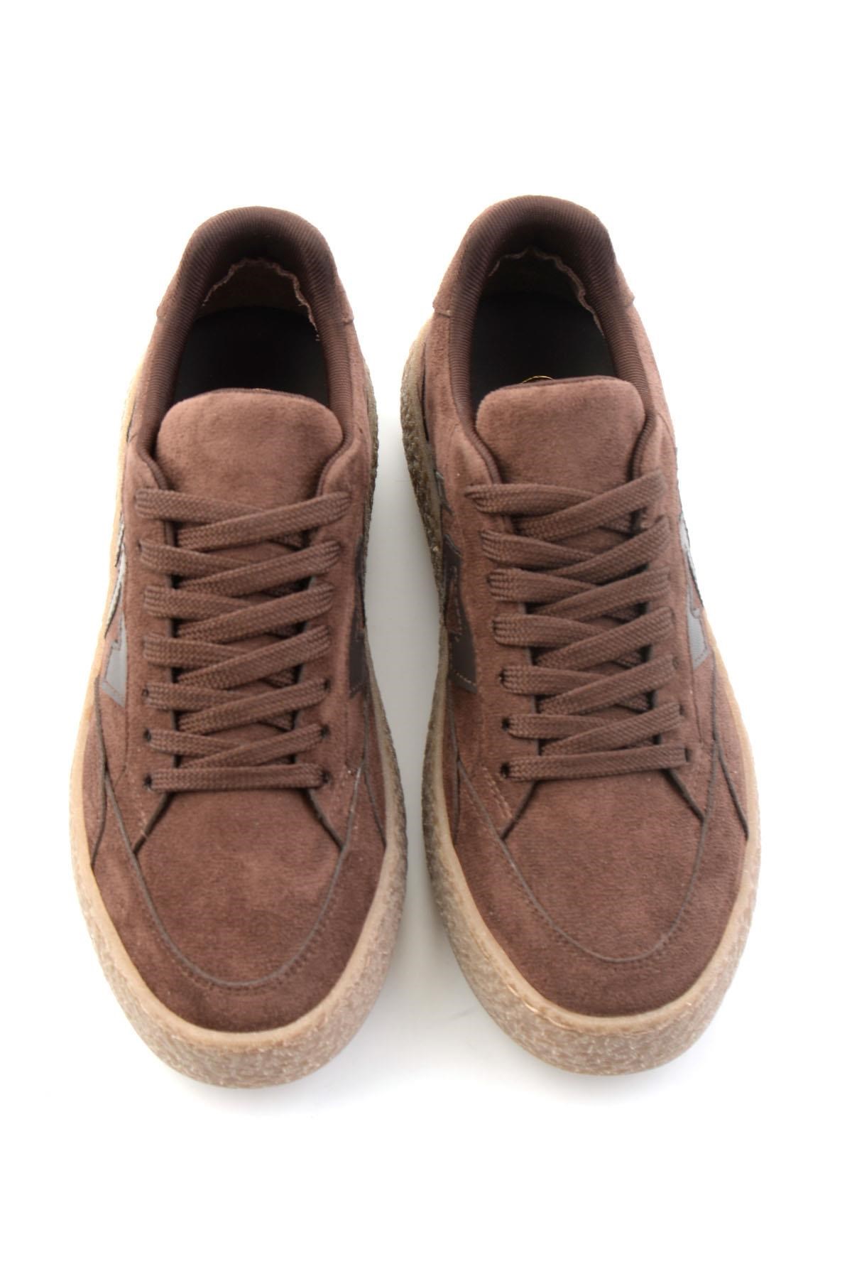 Kahve Süet  Kadın Sneaker K01791073872