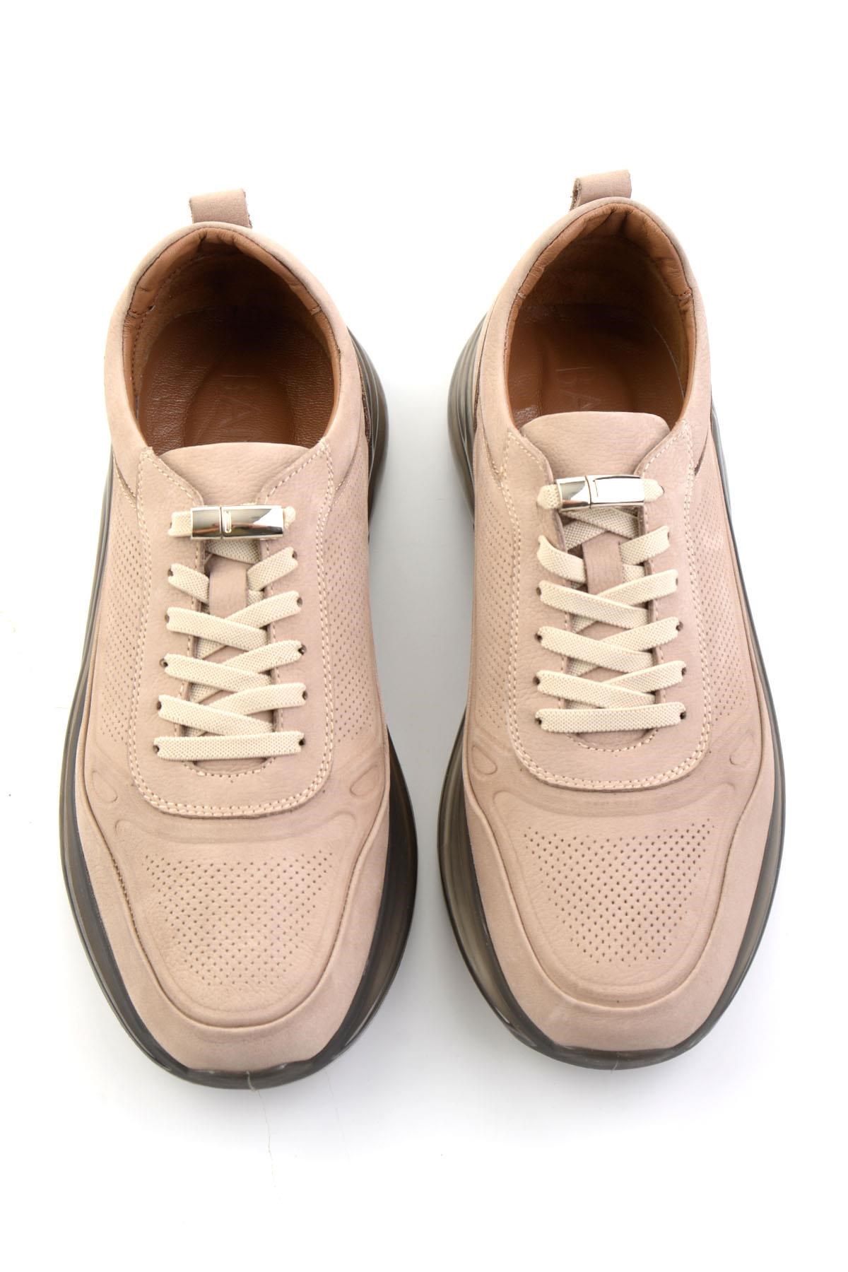 Kum Hakiki Deri Erkek Sneaker E01018250501