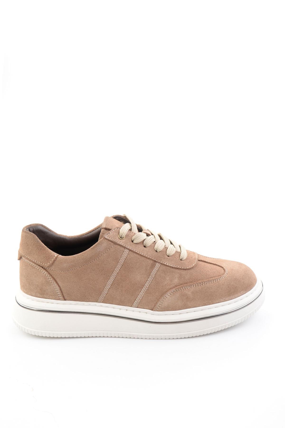 Kum Hakiki Deri Erkek Sneaker E01089006202