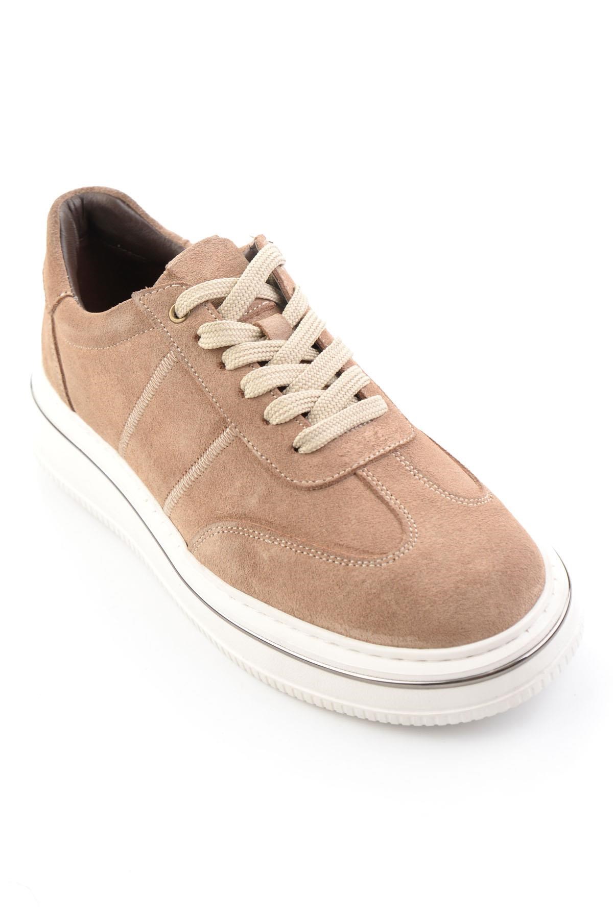 Kum Hakiki Deri Erkek Sneaker E01089006202