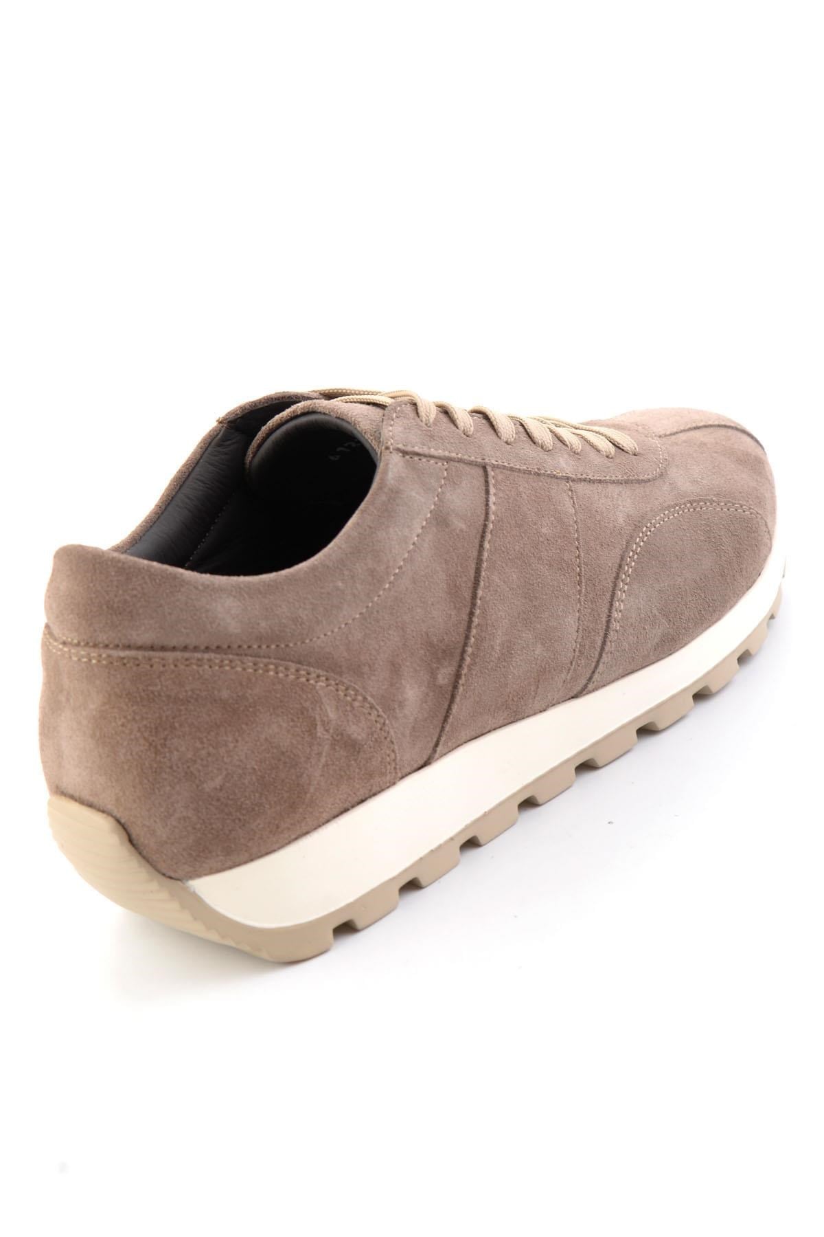 Kum Süet Hakiki Deri Erkek Sneaker E01589612102