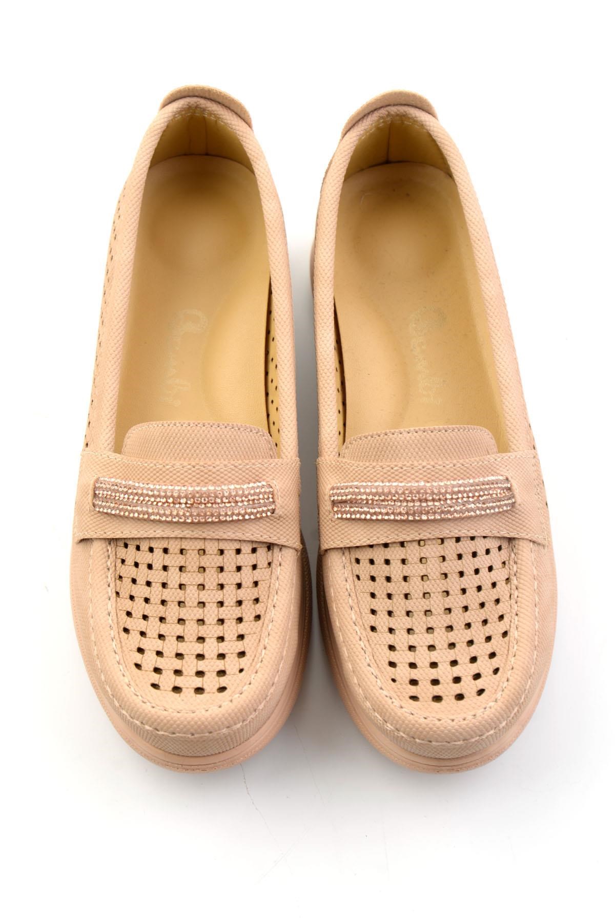 Nude  Kadın Loafer Ayakkabı K01536104537