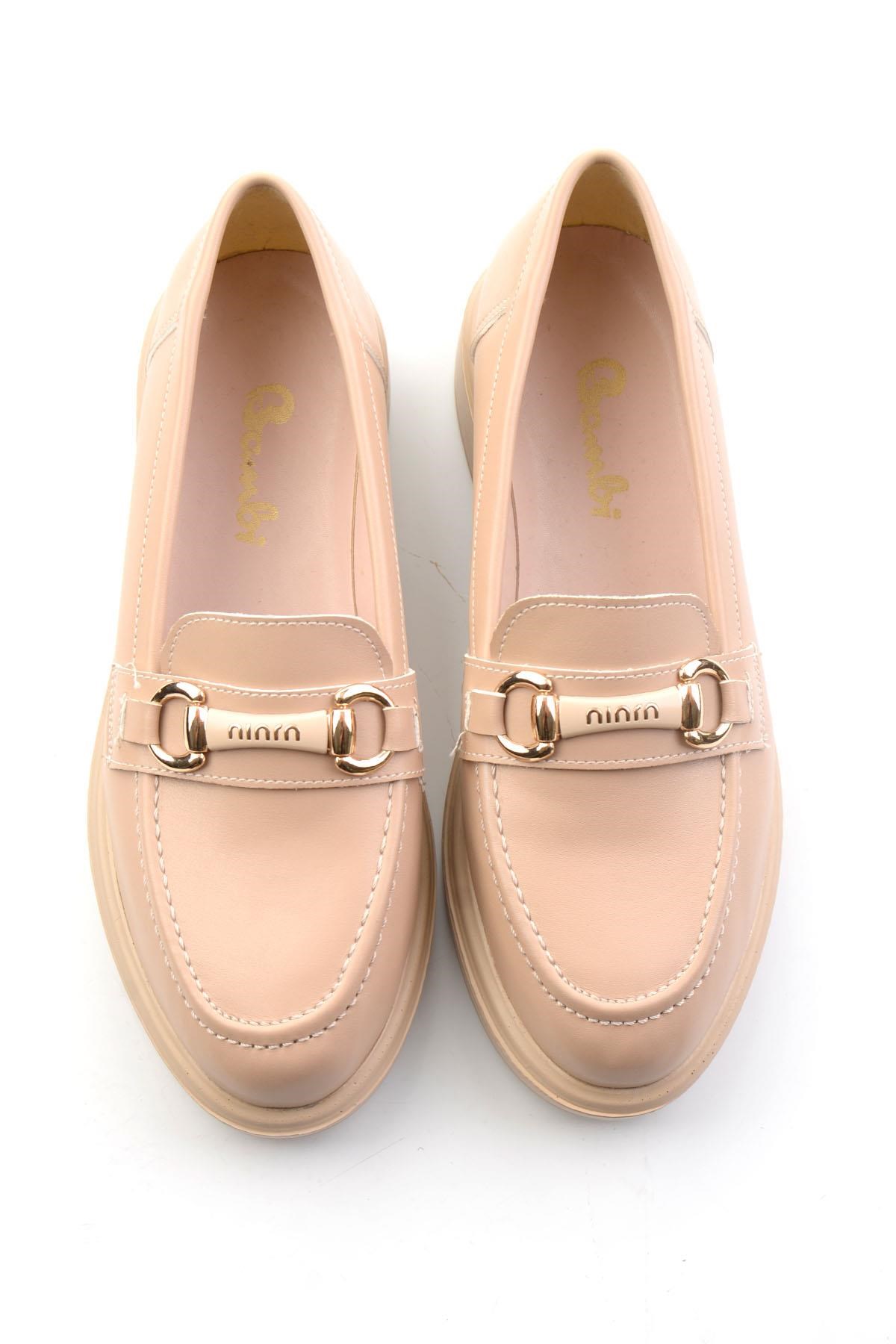 Nude  Kadın Loafer Ayakkabı K01714130009