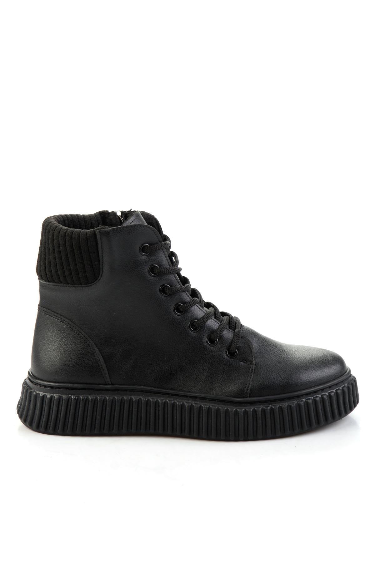 Siyah  Kadın Bot & Bootie K02138050809