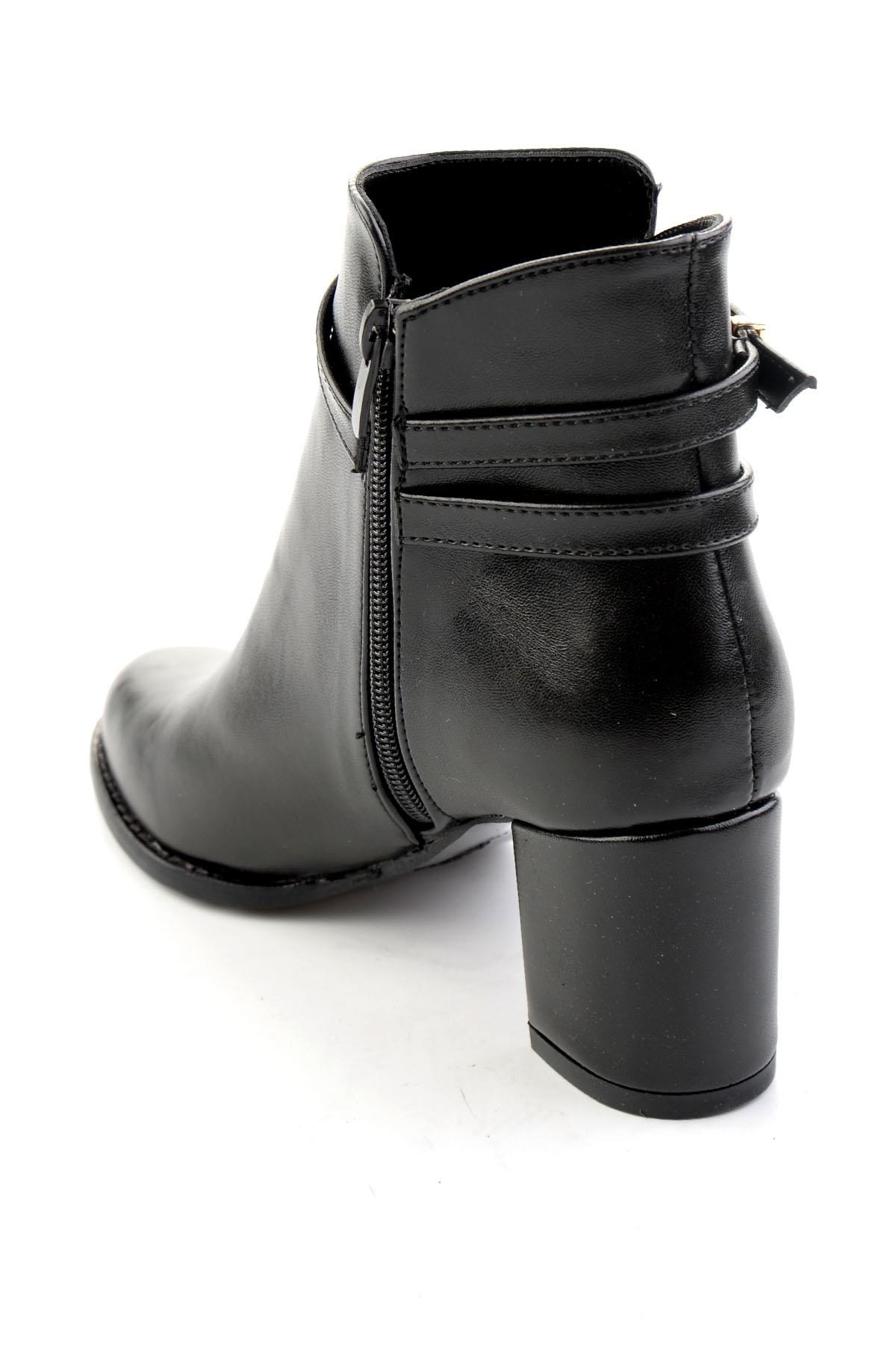 Siyah  Kadın Bot & Bootie K02233050709