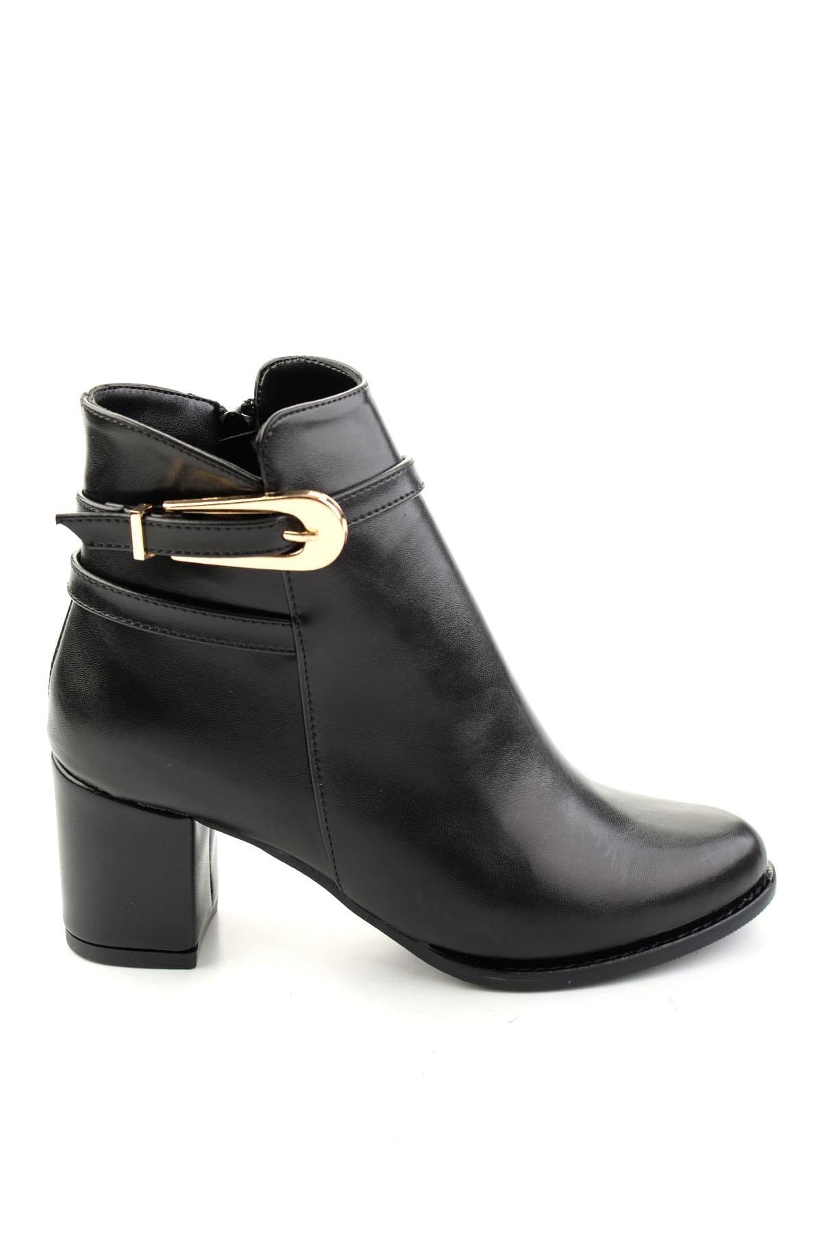 Siyah  Kadın Bot & Bootie K02233050709