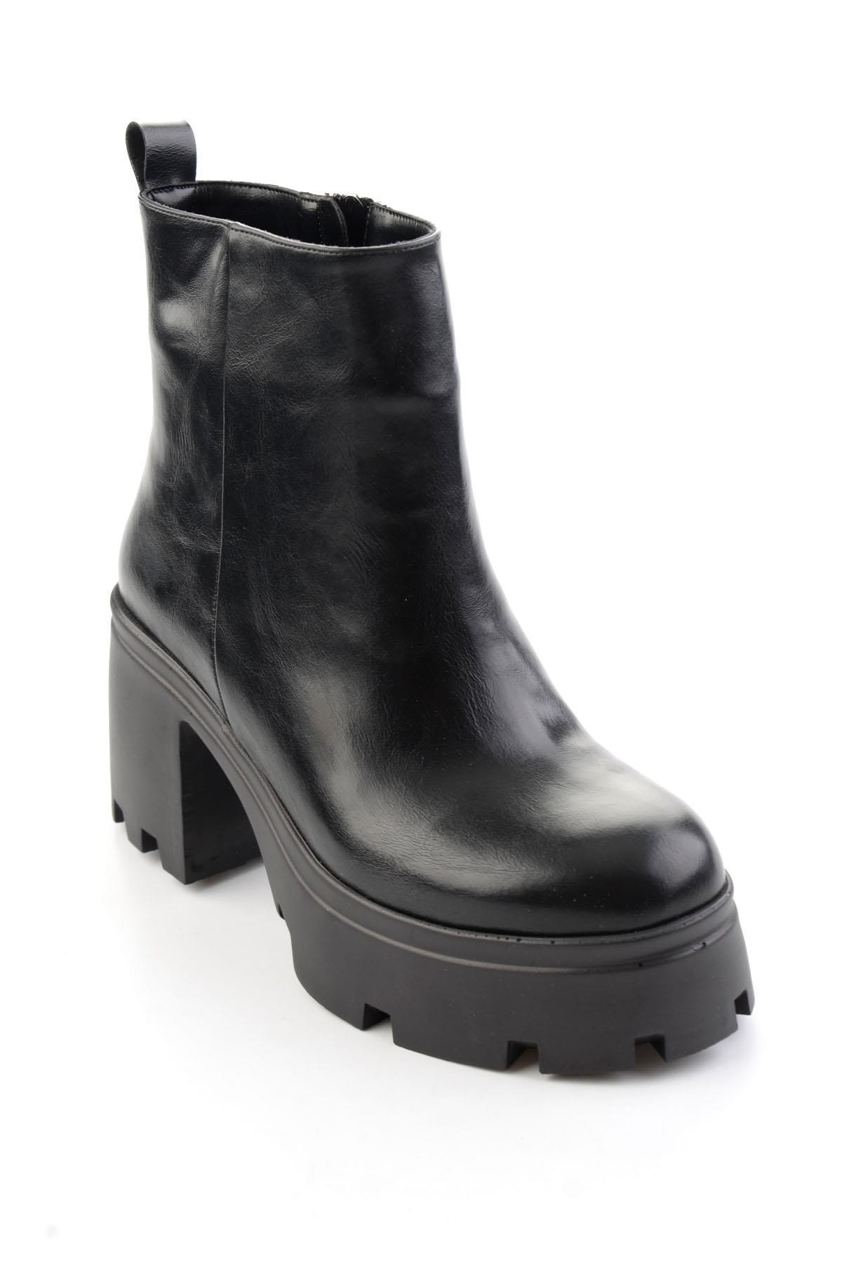 Siyah  Kadın Bot & Bootie K02391085109