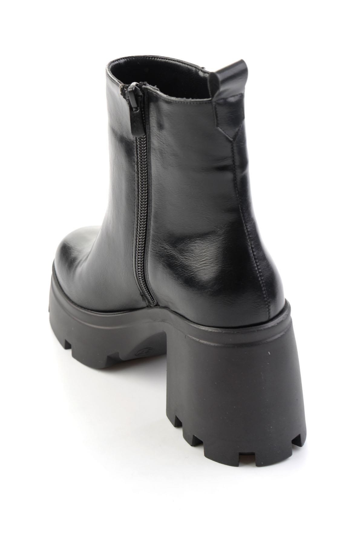 Siyah  Kadın Bot & Bootie K02391085109