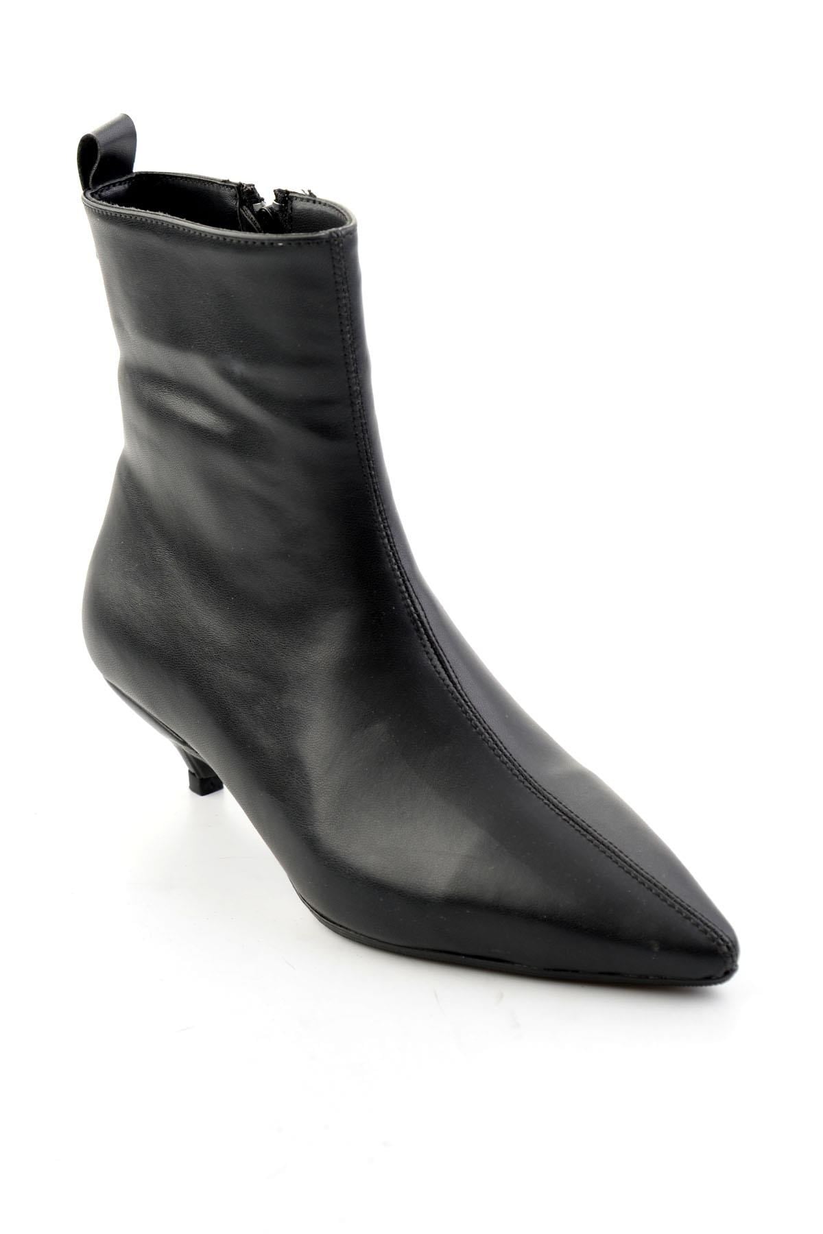 Siyah  Kadın Bot & Bootie K02391085309