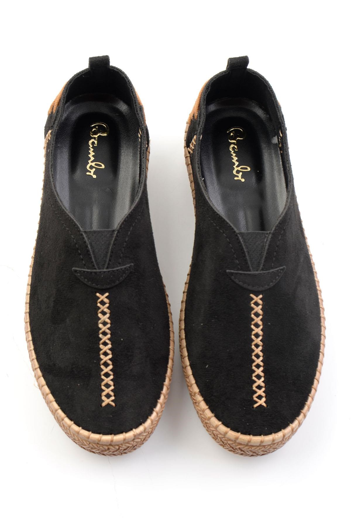 Siyah  Kadın Espadril K01309210502