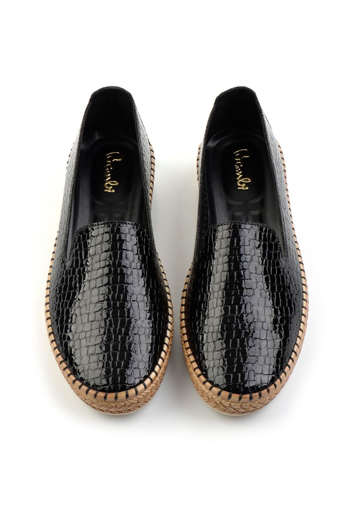 Siyah  Kadın Espadril K01309230811