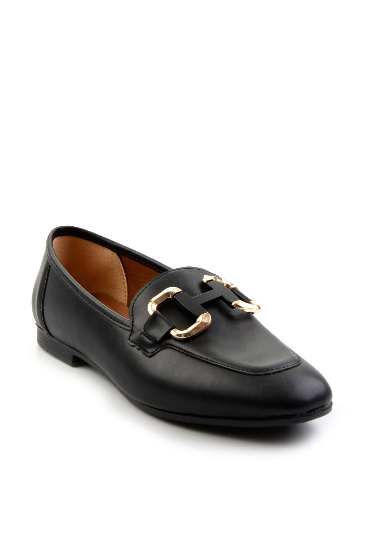 Siyah  Kadın Loafer Ayakkabı K01140003809