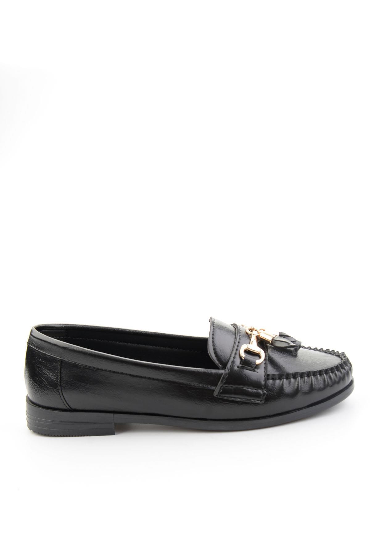 Siyah  Kadın Loafer Ayakkabı K01140006242