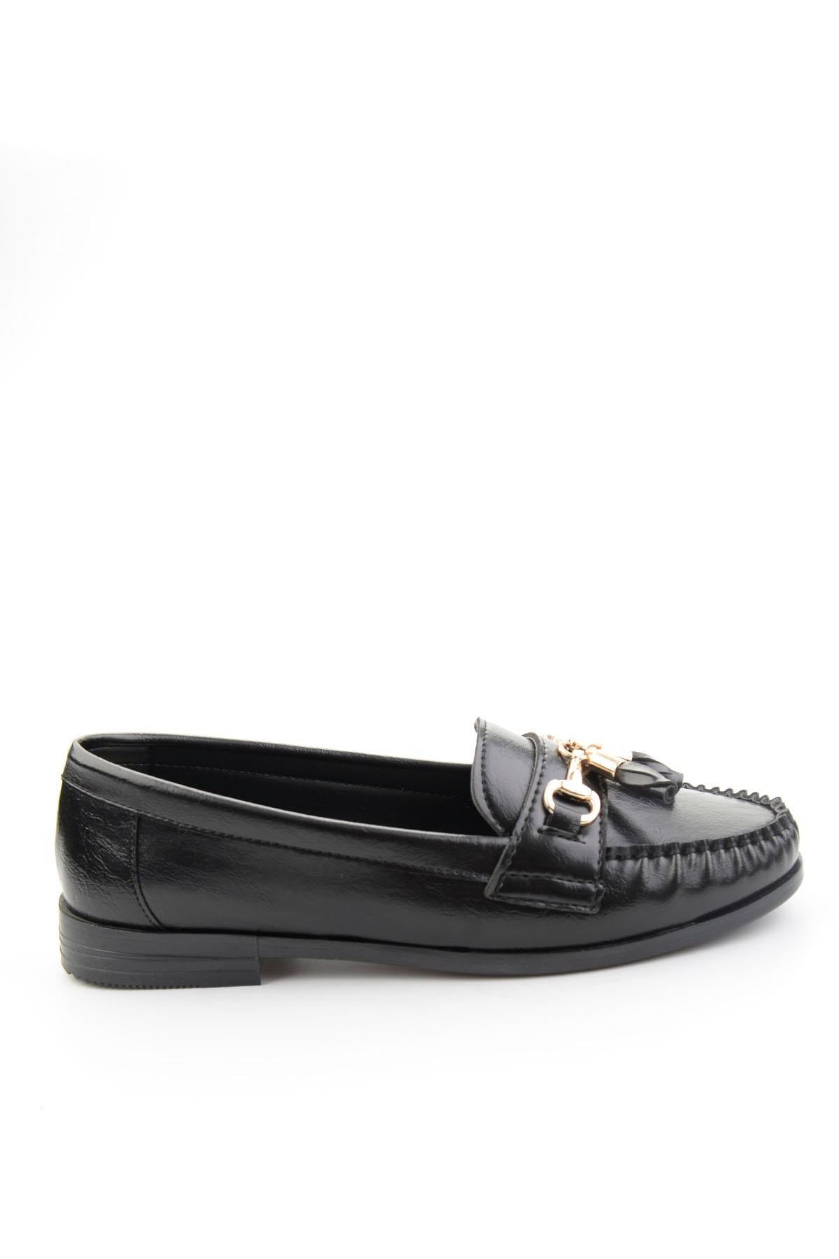 Siyah  Kadın Loafer Ayakkabı K01140006242