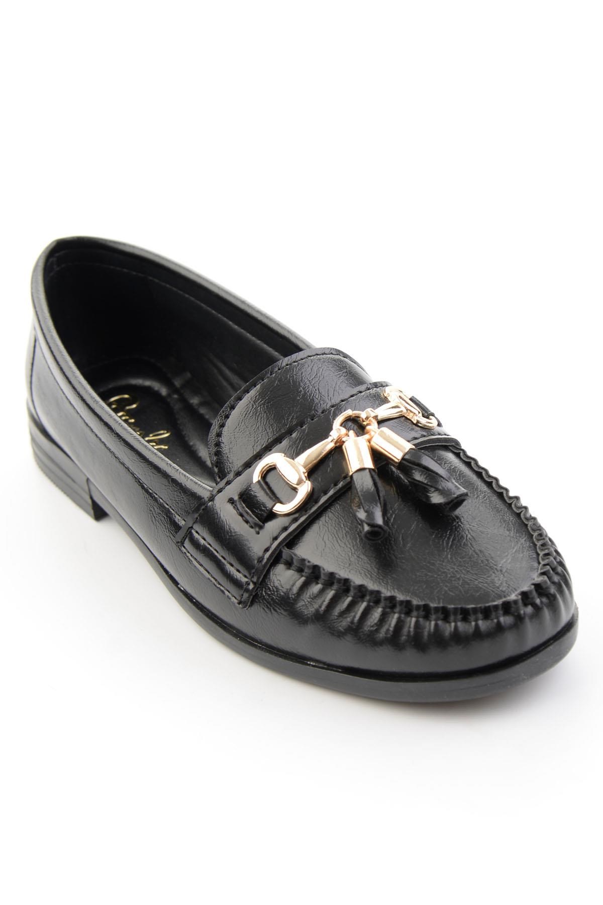 Siyah  Kadın Loafer Ayakkabı K01140006242
